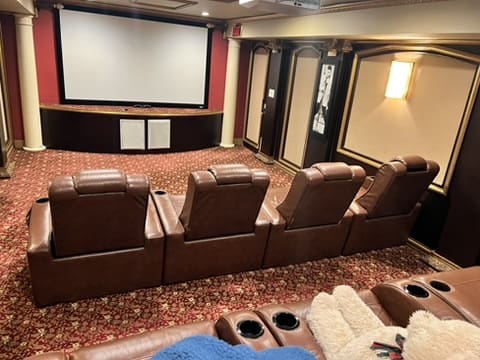 Rental with Movie Theater