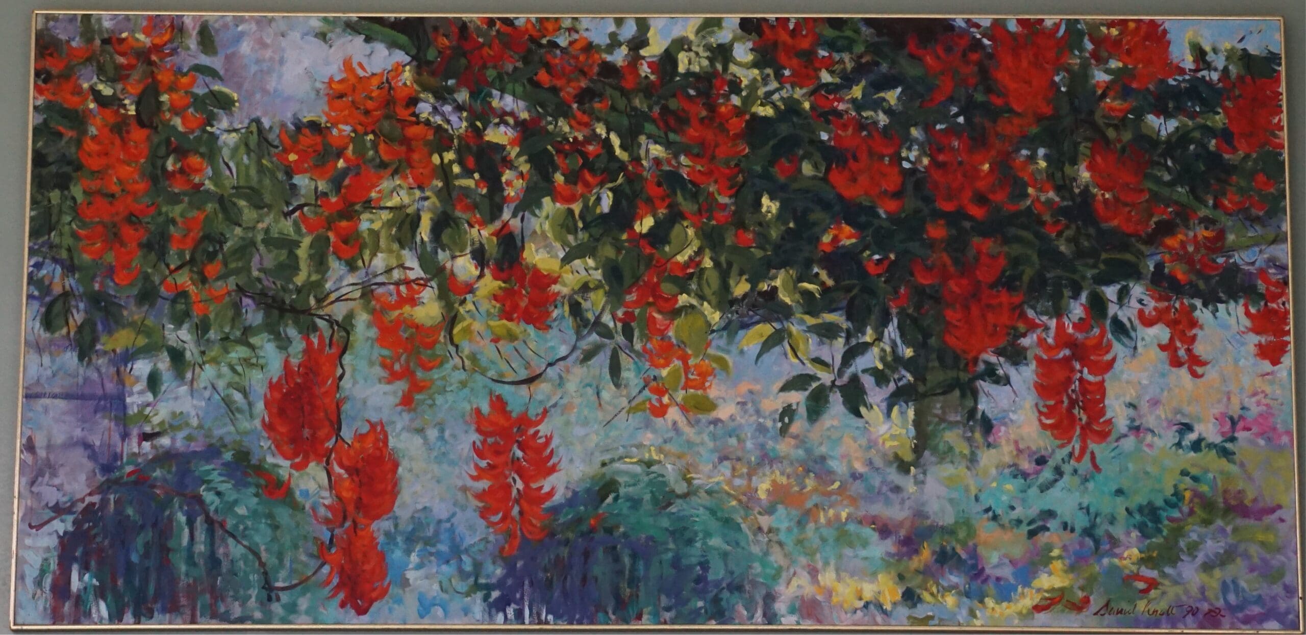 Oil Painting AirBnB with Real Art